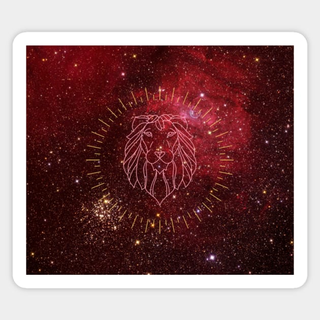 Leo Season Sticker by Honu Art Studio